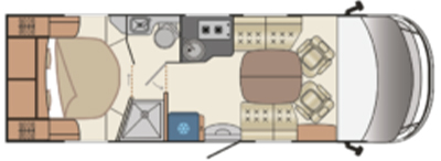 Fleurette Discover 75 LMF floorplan