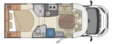 Fleurette Magister 70 LMF floorplan