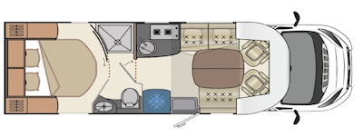 Florium Mayflower 74 LMF floorplan