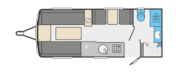 Swift Challenger 530 - 2019 Floorplan