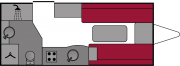 Swift Corniche 16/2  - 2020 Floorplan