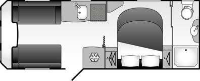 Coachman VIP 575 - 2021 Floorplan