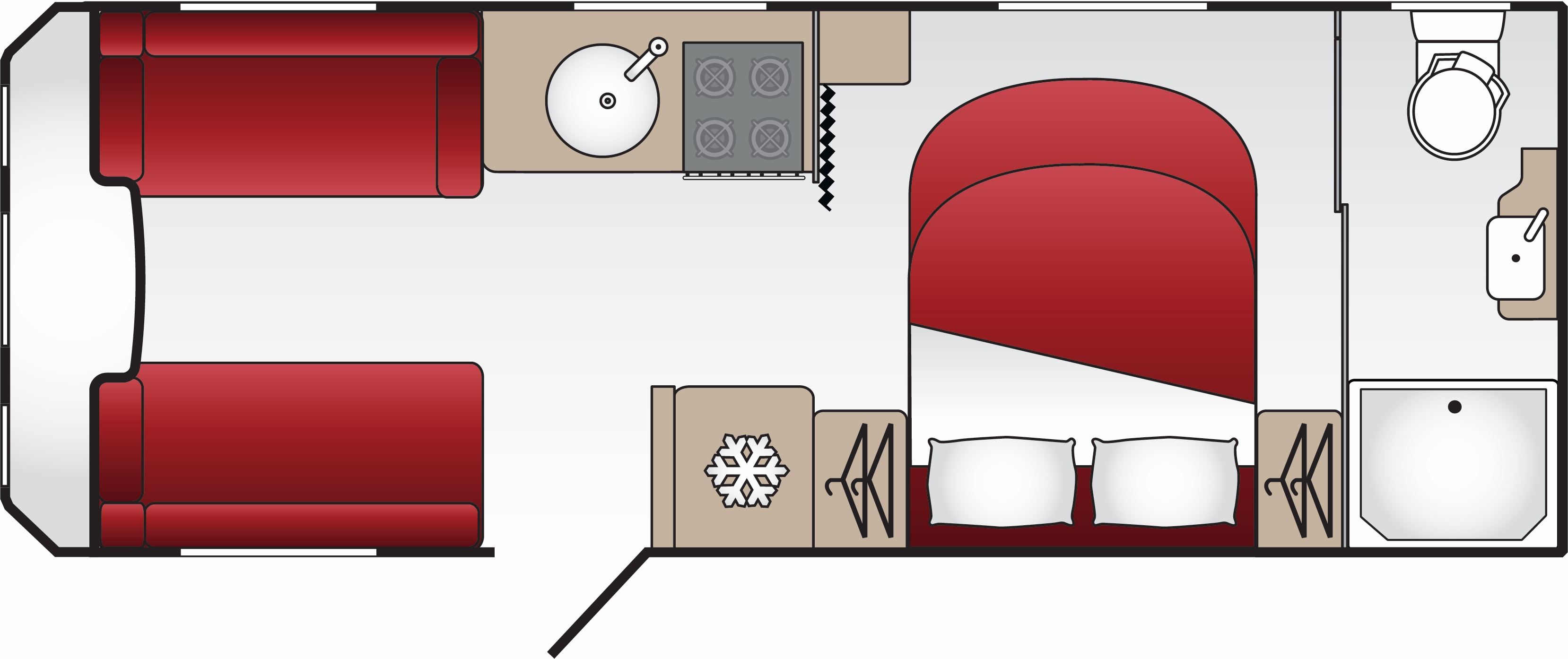 Coachman Acadia 575 - 2025 Floorplan