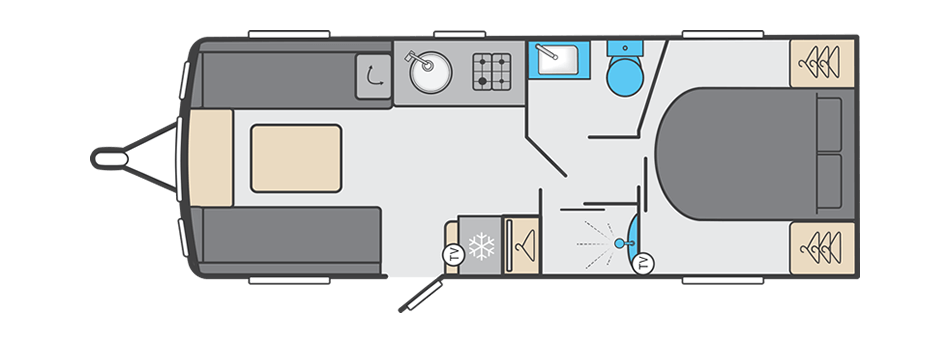 Swift Sprite Exclusive Grande Quattro EB - 2025 Floorplan