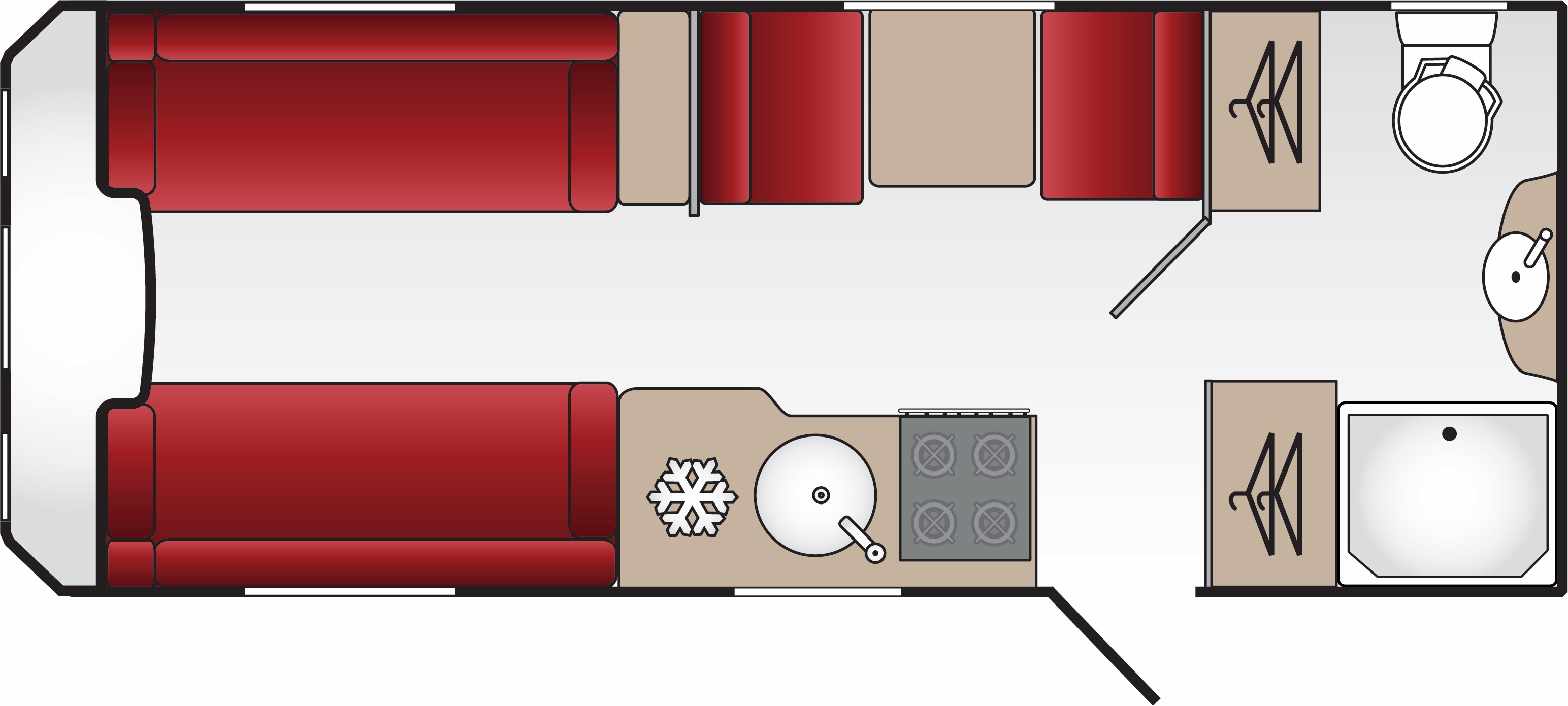 Coachman VIP 520 - 2025 Floorplan