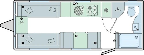 Bailey Unicorn Deluxe Madrid - 2025 Floorplan