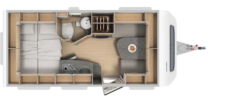 ERIBA Feeling 425 - 2022 Floorplan