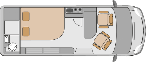 Coachman Affinity Duo - NEW (60858) Floorplan