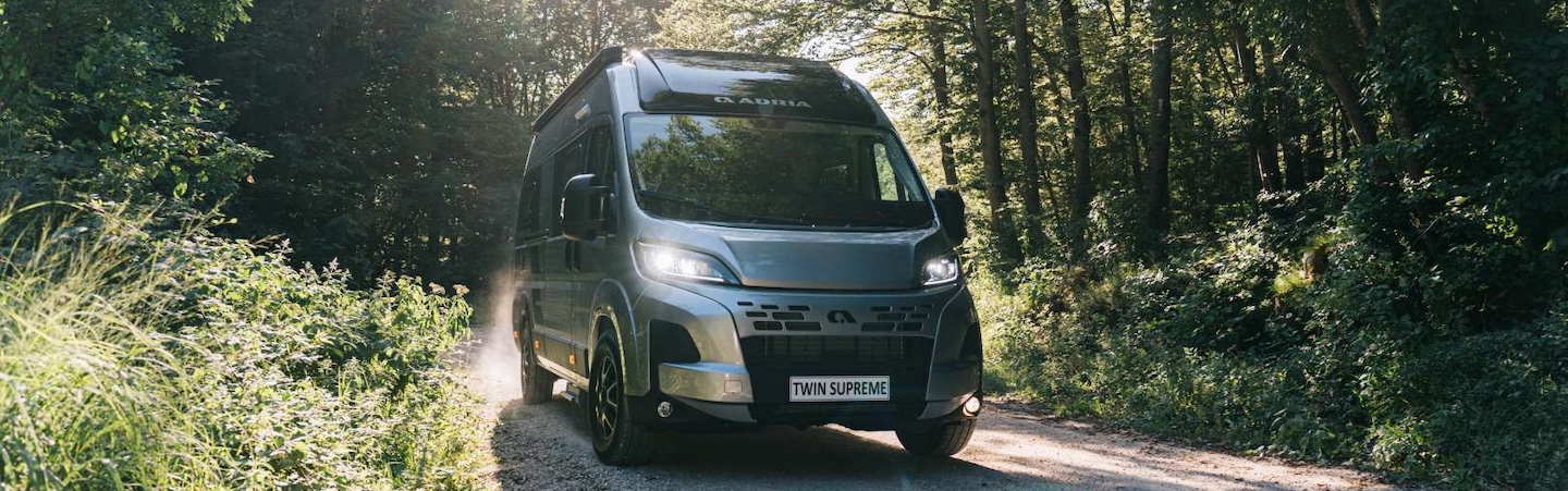 New 2025 Adria campervans - Block Image