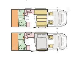 Adria Matrix Plus 600 DT - NEW (55443) Floorplan