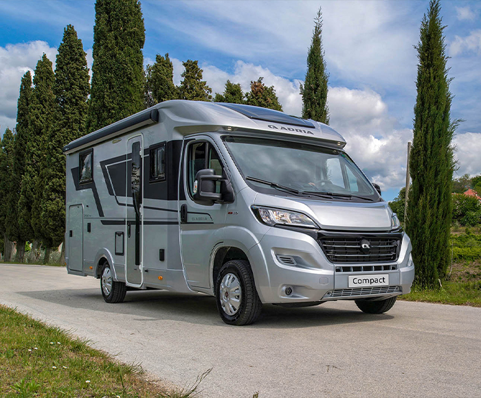 The Adria motorhome range - Block Image