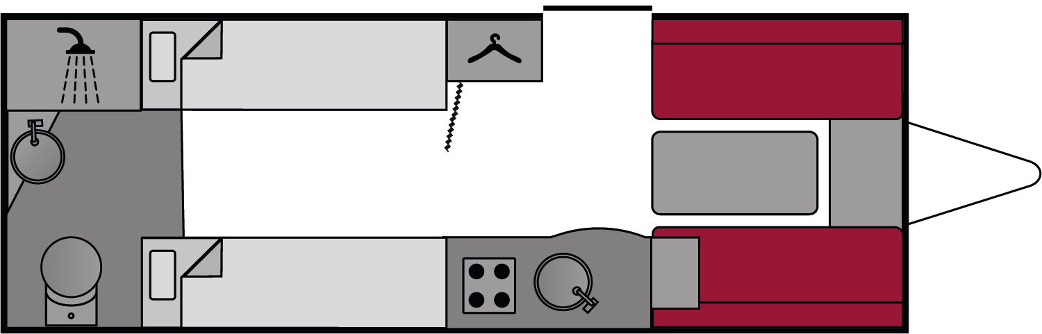 Adria Seine 612 2013 Floorplan