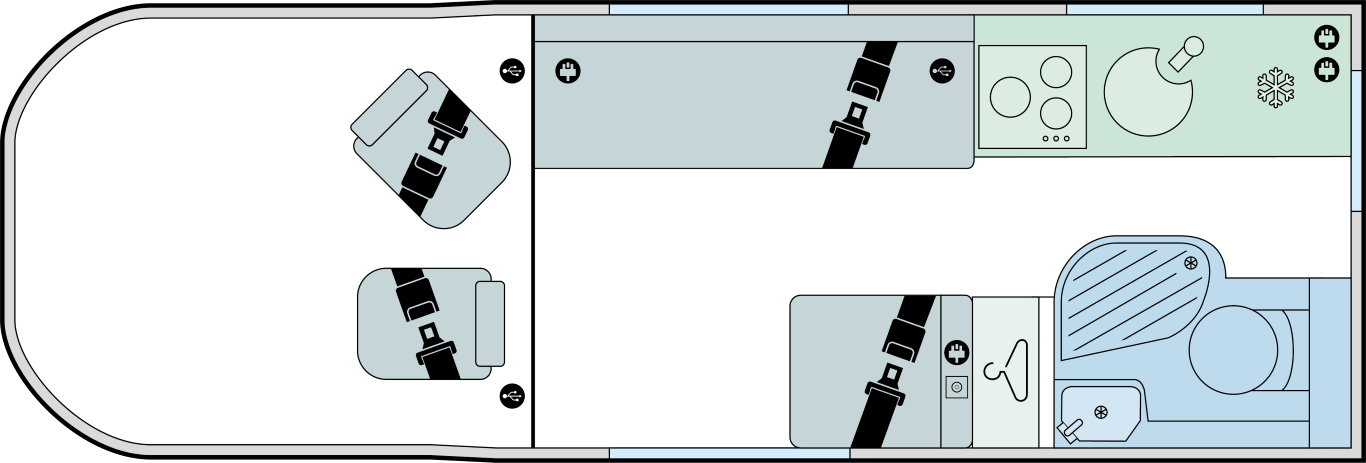 Bailey Endeavour B-64 Auto - NEW Floorplan