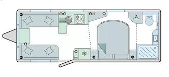 Bailey Alicanto Grande Deluxe Evora - 2025 Floorplan