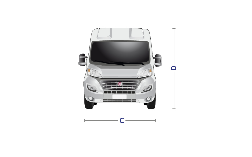 Westfalia Columbus 640E - Iron Grey Metallic (55181) Floorplan