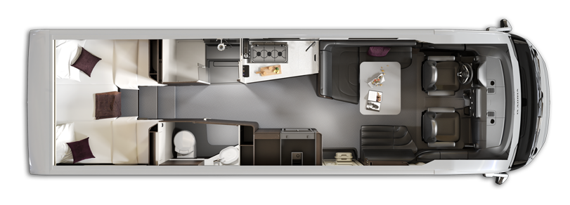 Adria Supersonic 890 LL (36233) 2024 Floorplan