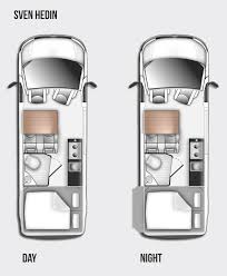 Westfalia Sven Hedin Special Edition - Ice Blue (59677) Floorplan