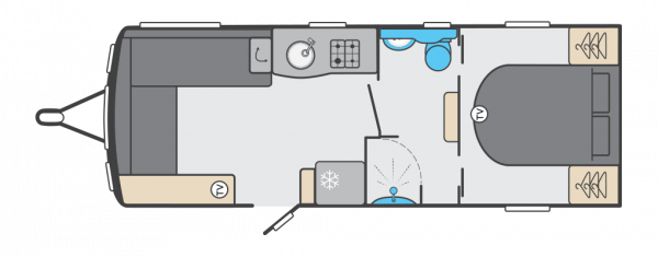 Swift Corniche 23/8  -  2023 Wandahome Special Edition Floorplan