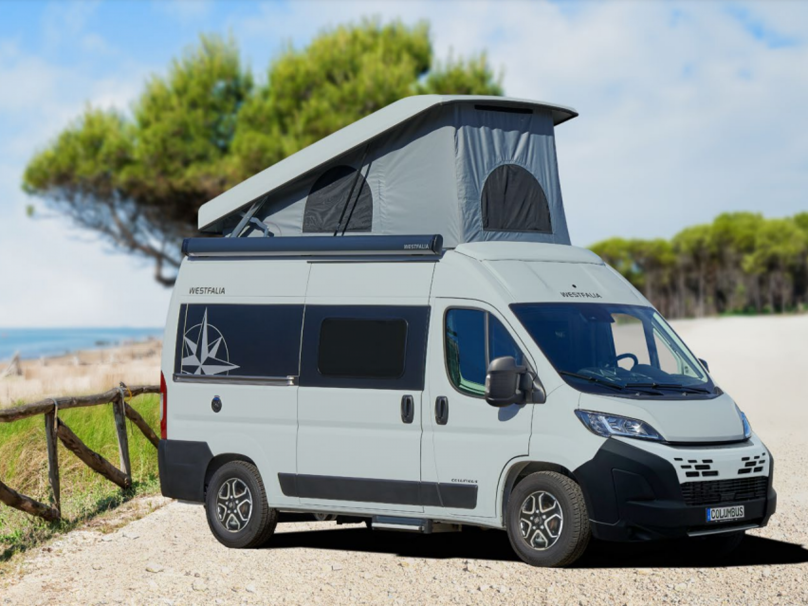 Westfalia Columbus 540D 'Pop-Top' Iron Grey (55153) image