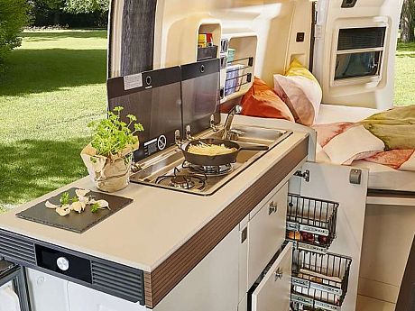 Westfalia Columbus 540D 'Pop-Top' Artense Grey (55159) image