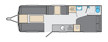 Swift Ace Prestige - 2023 Floorplan