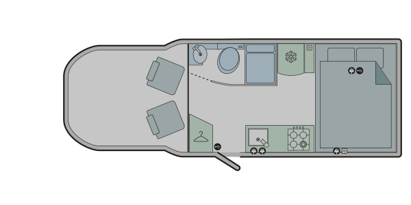 Bailey Autograph 68-2 - 2018 Floorplan