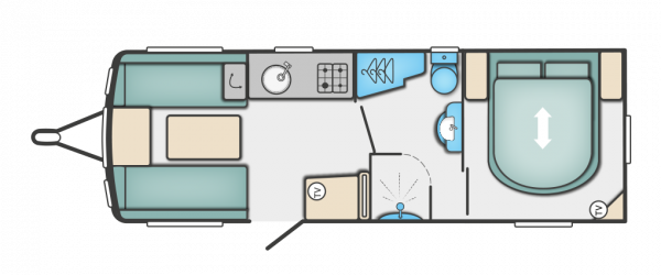 Swift Sprite Quattro EB - 2019 Floorplan