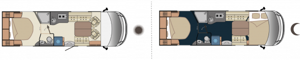 Fleurette/Florium Discover 78LMF  2022 (22904) Floorplan