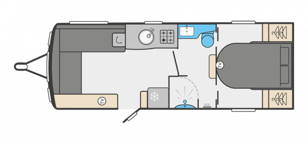 Swift Challenger Grande 650L - 2025 Floorplan