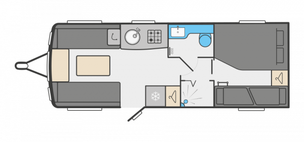 Swift Challenger Grande 670 - 2025 Floorplan