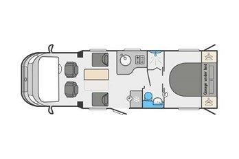 Swift Voyager 594 - Auto (54860) Floorplan