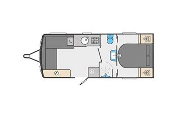 Swift Challenger Grande 560L - 2025 Floorplan