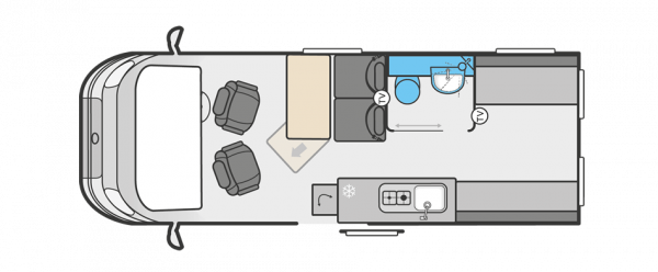 Swift Trekker S - (60401) Floorplan