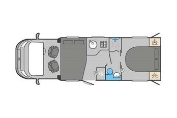 Swift Voyager 594 - Auto (54860) Floorplan