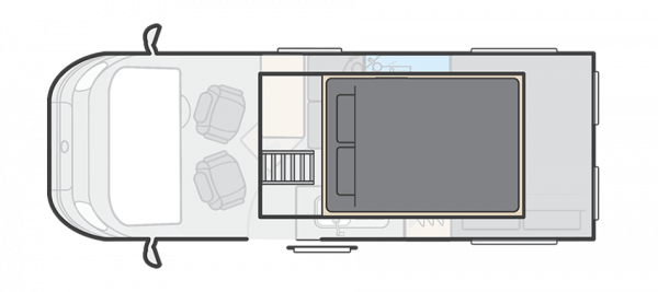 Swift Carrera 244 -Auto NEW (60409) Floorplan