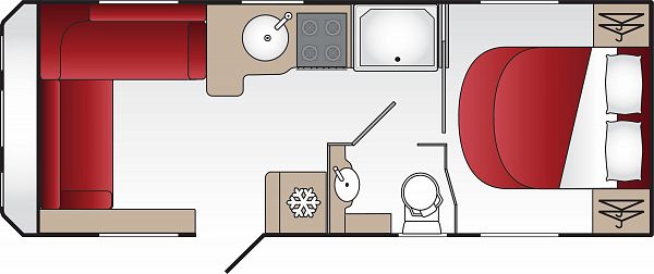 Coachman Laser 545 Xtra - 2025 Floorplan