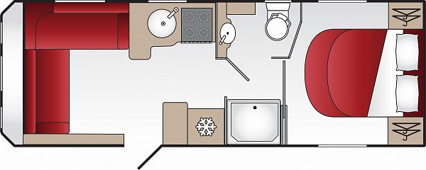 Coachman Laser 845 Xtra - 2025 Floorplan