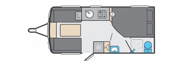 Swift Sprite Exclusive Alpine 4 - 2025 Floorplan