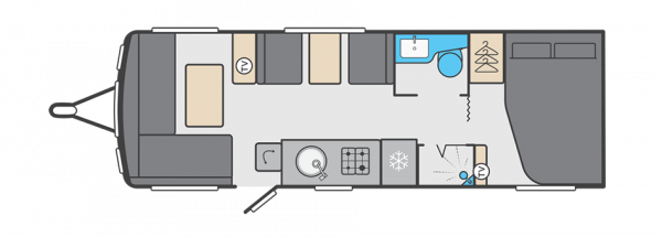 Swift Sprite Exclusive Quattro MB - 2025 Floorplan