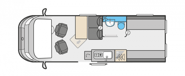 Swift Trekker X - (62303) Floorplan