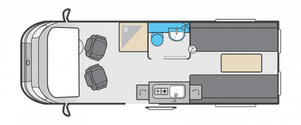 Swift Trekker XL - Auto NEW (60692) Floorplan