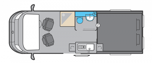 Swift Trekker XL - Auto NEW (60692) Floorplan