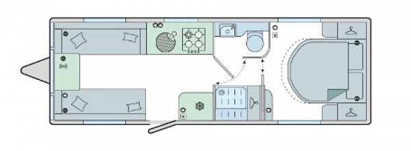 Bailey Unicorn Deluxe Pamplona - 2025 Floorplan