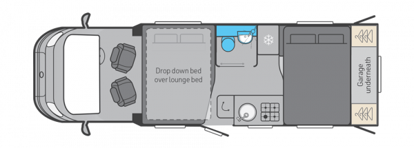 Swift Voyager 574 - NEW Floorplan