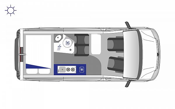 Westfalia Sven Hedin Special Edition Ice Blue (59679) Floorplan