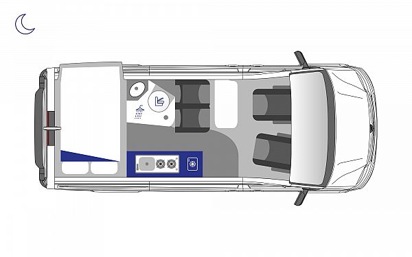 Westfalia Sven Hedin Special Edition Ice Blue (59679) Floorplan