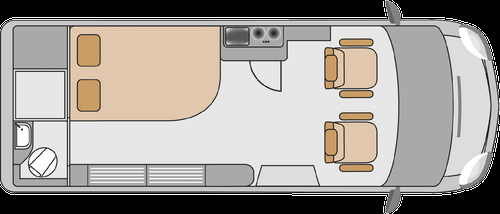 Coachman Affinity Duo - NEW (60858) Floorplan