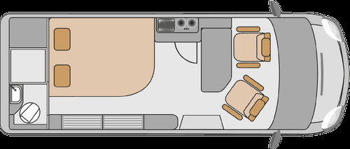 Coachman Affinity Duo - NEW (60858) Floorplan