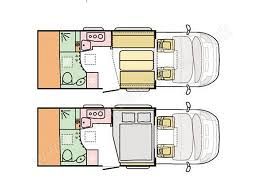 Adria Matrix Plus 600 DT - NEW (55443) Floorplan