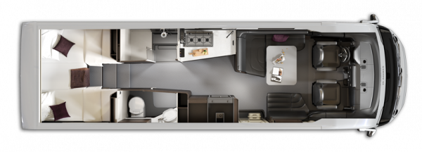 Adria Supersonic 890 LL - (36233) Floorplan